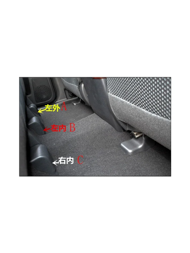 Second Row Seat Slide Blocking Foot Cover For Toyota Prado LC150 2700 4000 GX400 460