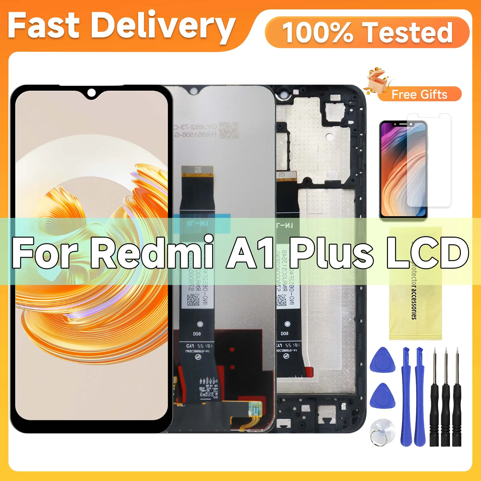 

AAA+ Display For Xiaomi Redmi A1 A1+ LCD Display Touch Screen Digitizer Assembly For Redmi A1 LCD 220733SI Replacement Parts