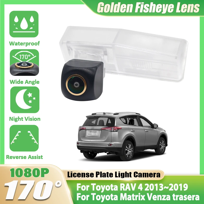 For toyota rav4 RAV 4 2013 2014 2015 2016 2017 2018 2019 Matrix Venza trasera Car Parking Rear View Reverse Backup Auto Camera