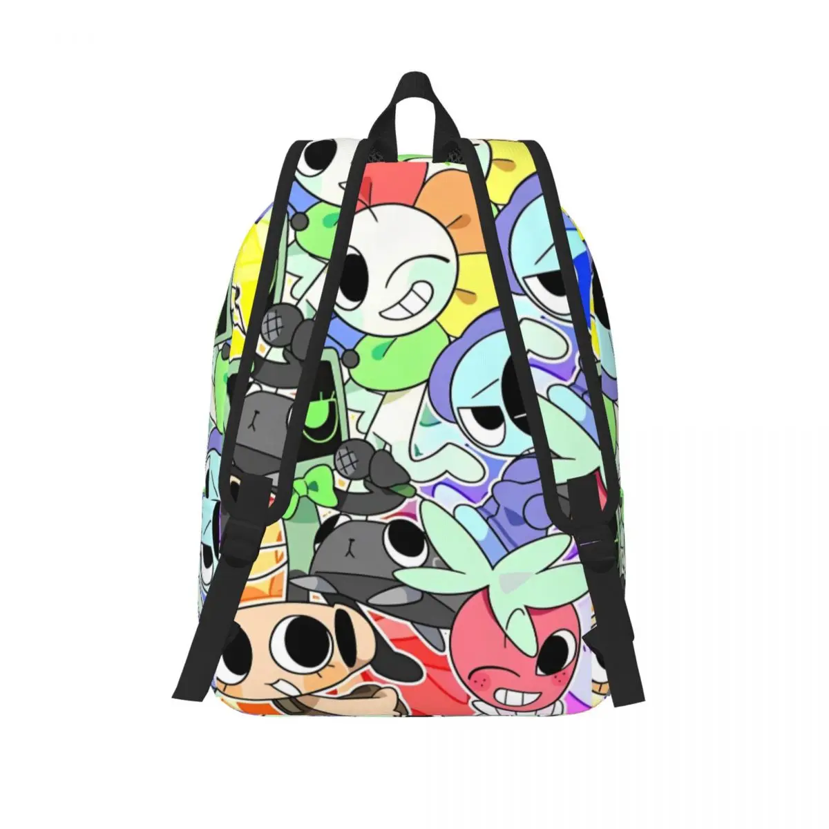 Dandys World Backpack for Men Women Fashion Student Business Daypack Cartoon College Canvas Bags Gift