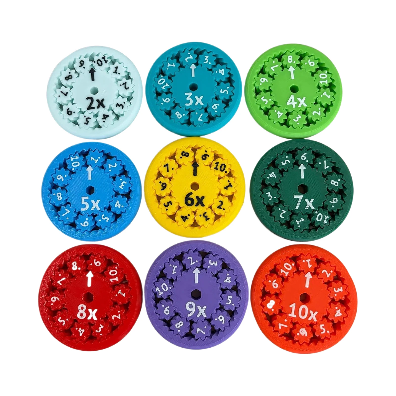 9piece Engage Children In Mathematics Teaching With Games Multiplication Tables For Children