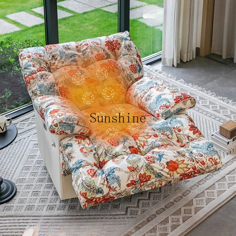 Living room home American cloud electric function massage lazy sofa rocking chair