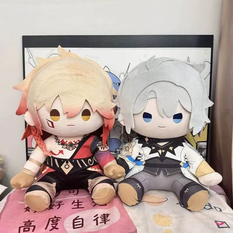 Anime Game Honkai Star Rail Phainon Mydei 40cm Plush Doll Hugging Stuffed Toy Dress Up Plushie Cute Anime Figure Doll Gifts