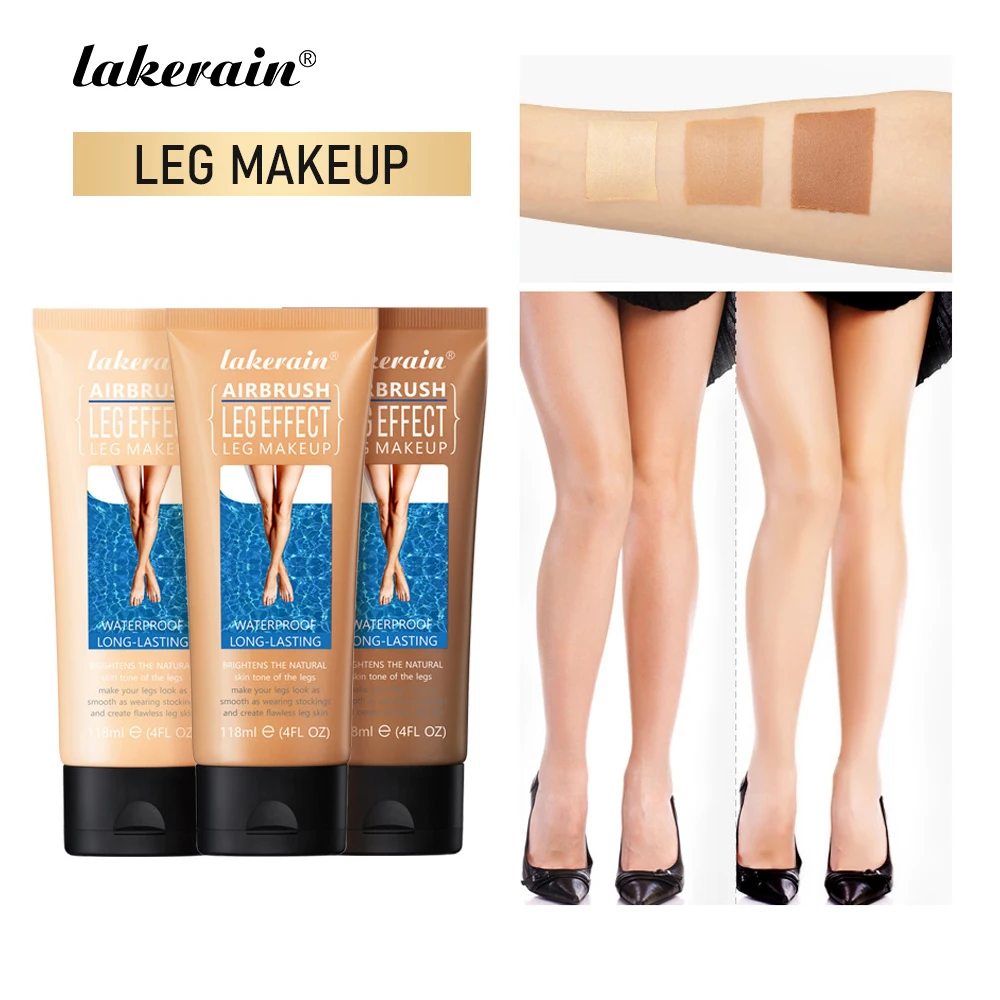 Leg Concealer Waterproof Even Skin Sweatproof All Day Long Lasting Leg Highlights Cream Cover Freckles Blemishes Natural Makeup