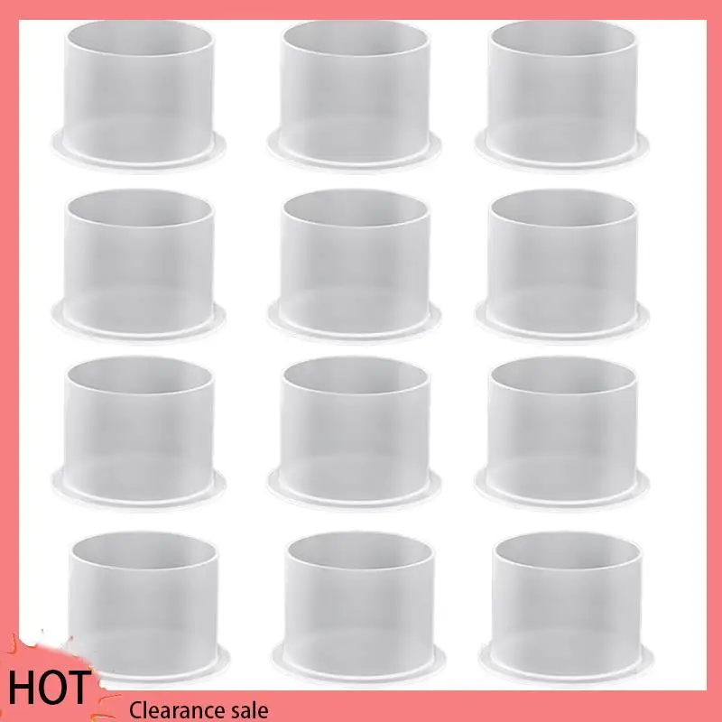 

A88Z колпачки для чернил для татуировки, 1000 шт. колпачки для средних чернил, одноразовые чашки для чернил для татуировки с основанием, прозрачные пластиковые колпачки для татуировки с пигментом