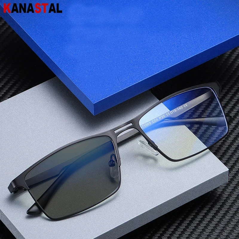 

Men Blue Light Blocking Reading Glasses Prescription Lenses Eyewear Women Polarized Sunglasses Photochromic Eyeglasses Frames