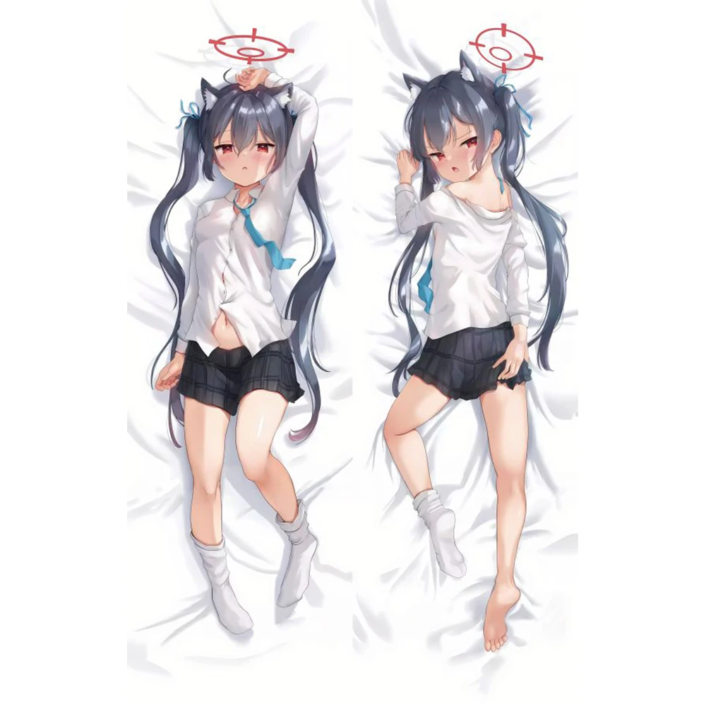 

Blue Archive Janus Hugging Body Pillowcase Anime Cosplay Dakimakura Pillows Case Otaku Moegirl Cushion Cover