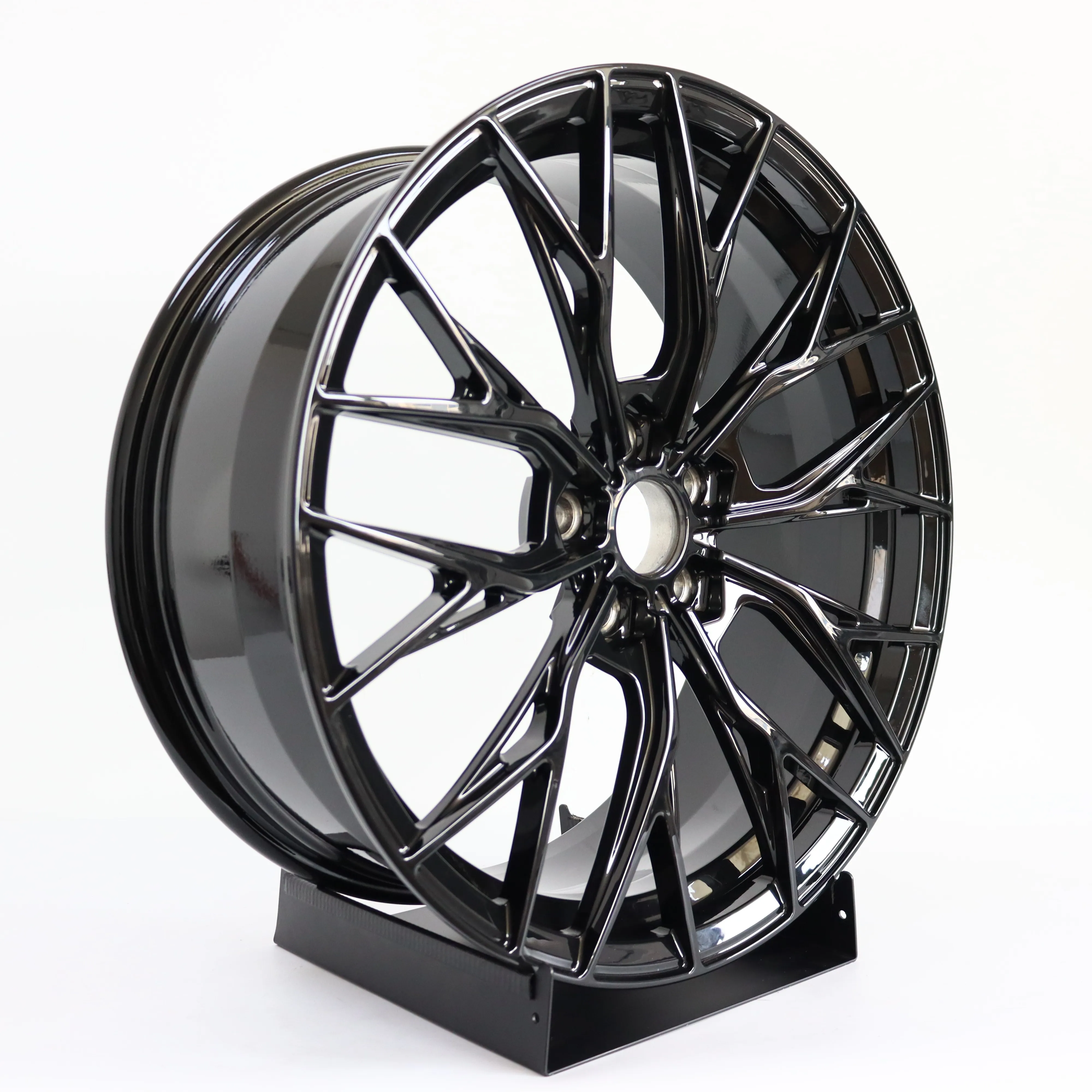 Xywheel إطارات عجلات سوداء لامعة مخصصة 18 19 20 21 22 23 بوصة 5*120 72.6 5*112 66.6 لسيارات BMW X3 X4 X5 X6 X7 X5M X6M #2