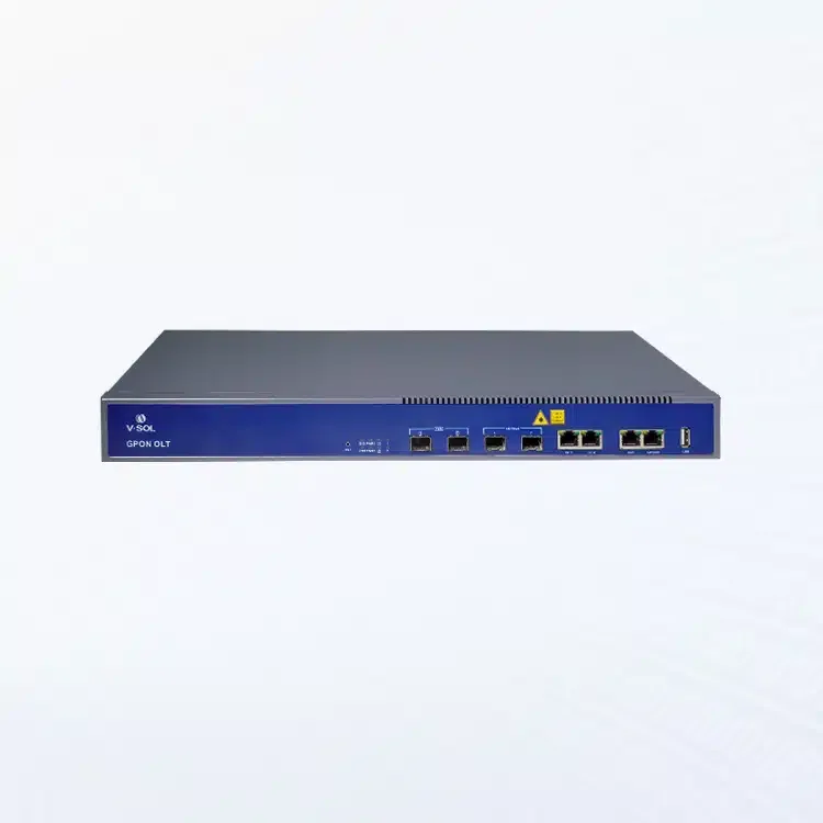 FTTH Opitcal Line Terminal V1600GT AC*1 GPON OLT 2 PON Ports With SFP module Similar to the SmartAX MA5608T