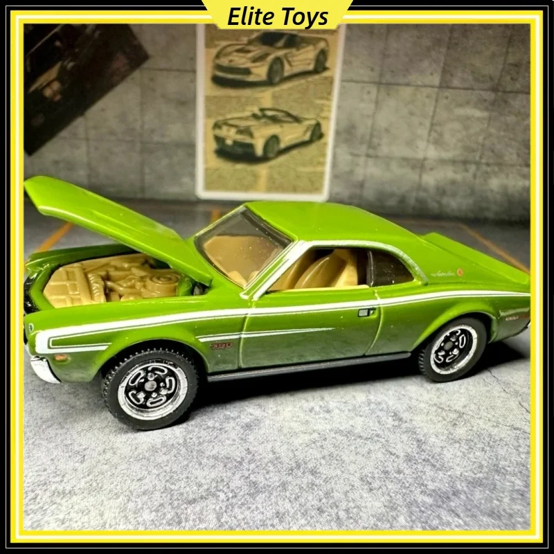 Mattel Match Box Collectors Series 1970 AMC Javelin Metal 1:64 Scale Diecast Car Model Vehicle Collectible Toy Boys Gift
