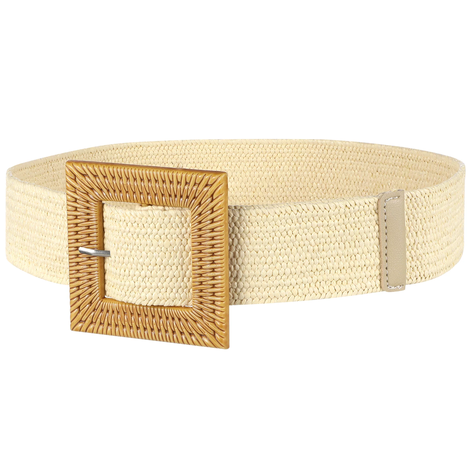 

Vintage No Hole Waist For Women Wide Waistband Adjustable Chic Belt Dress Jeans Pants Waistband Retro Style Fashion Belt