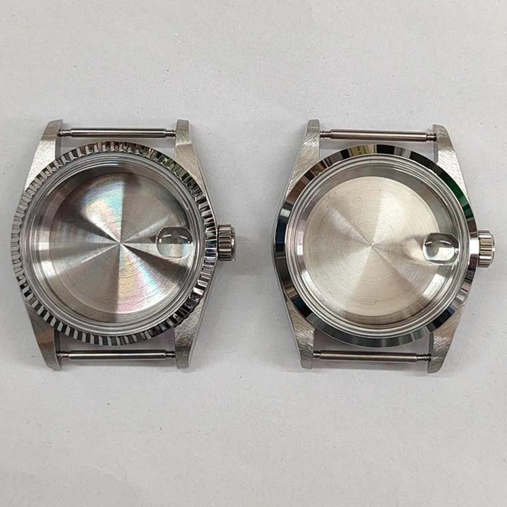 

NH35 Case 36mm, Acrylic Magnifying Glass Stainless Steel Watch Case, for NH35 NH36 4R Movement, Watch Shell Fit 29mm 28.5mm Dial