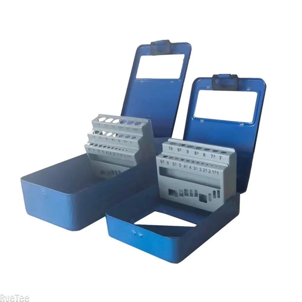 

1.5-6.5/1-10/1-13 Set Drill Bit Box Portable and Convenient Drill Bit Index Storage Box