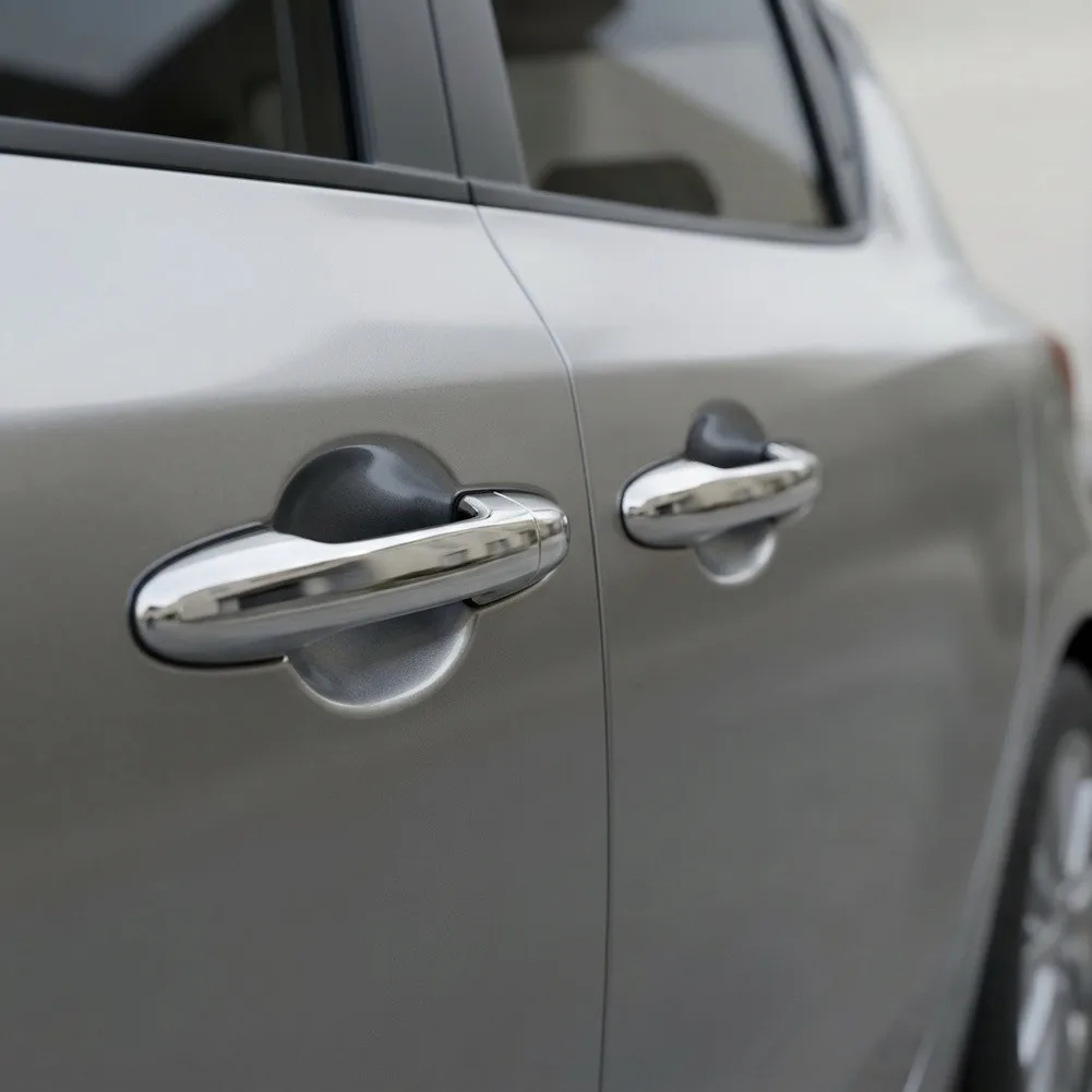 Front Right Chrome Exterior Door Handle Designed for Fiat 500L 2014 2015 2016 2017 Matching Factory Spec 5NF15SZ0AA