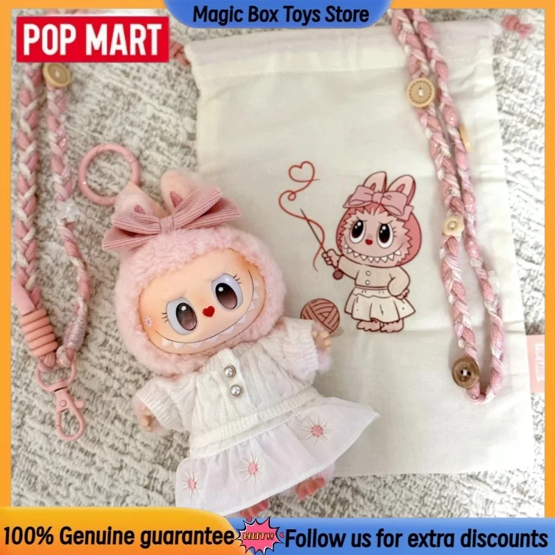 

POPMART Genuine Pom-Pom Party Series Mokoko Doll Vinyl Decorative Hanging Card Trendy Toys Blind Box Surprise New Years Gift