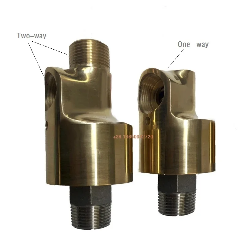 Brass rotary union high speed rotary joint high temperature rotary union rotary joint connector for cooling water left/right