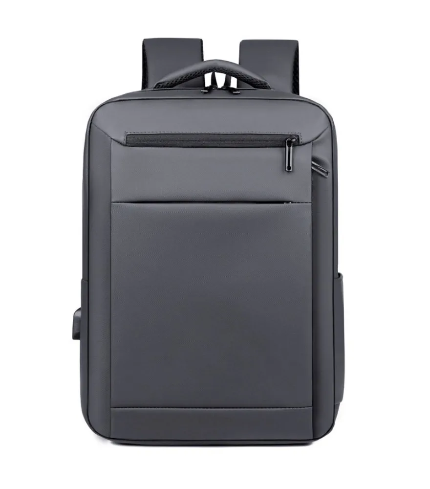 

Business backpack men's anti-splashing fabric backpack large capacity laptop student schoolbag