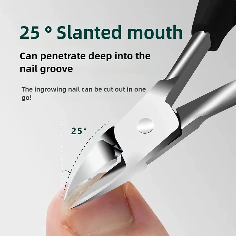 1Pcs Professional Material Toe Nail Clipper For Ingrown Thick Toenails NippersTrimmer Cutter Manicure Pedicure Accessories Tool 5