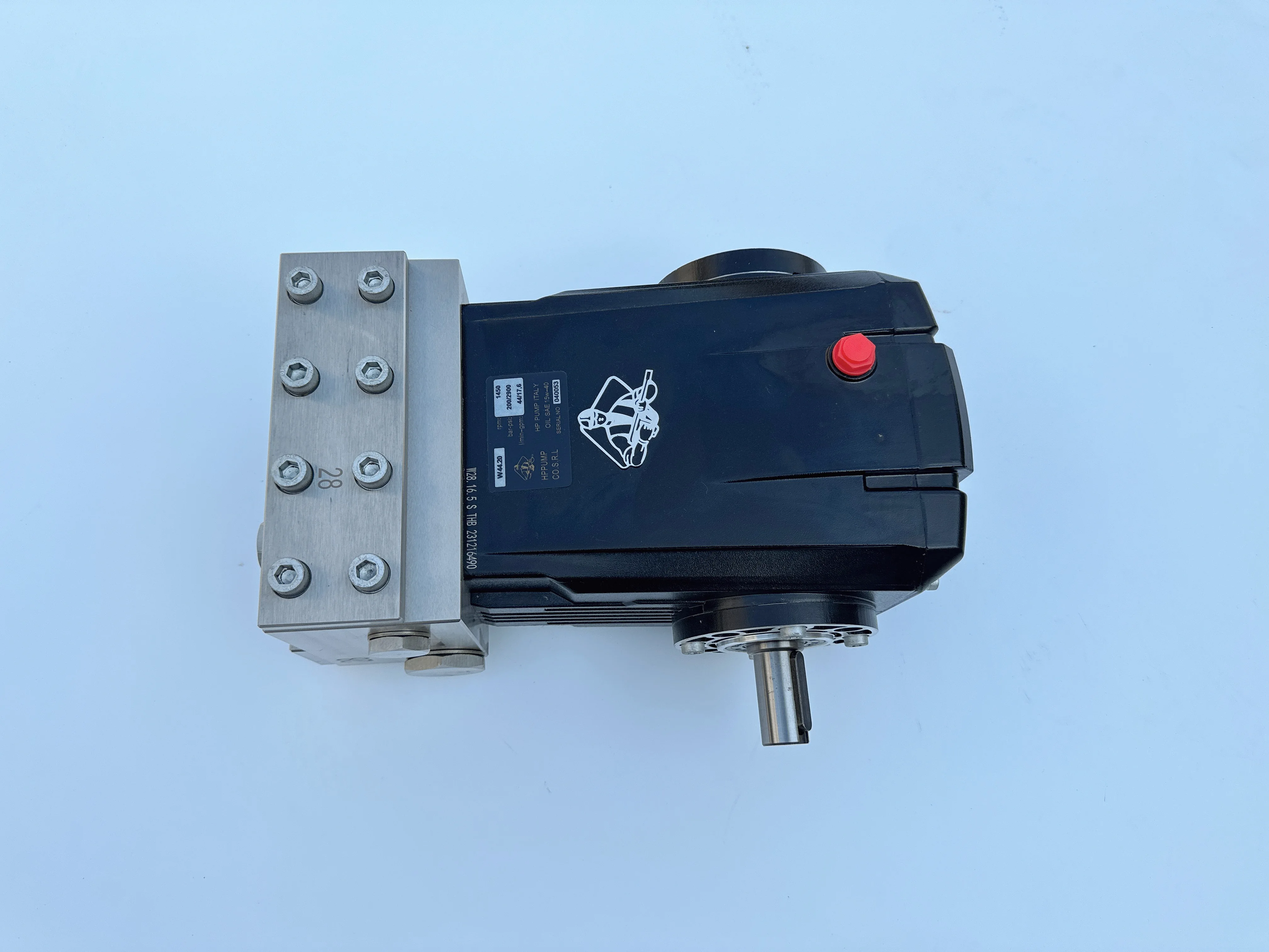 مورد مضخة صناعية موثوقة ومتينة 1450 دورة في الدقيقة 44-56 لتر في الدقيقة مضخة تنظيف ضغط المياه العالية