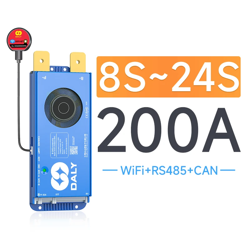 Variant: 8S-24S 200A WIFI BMS