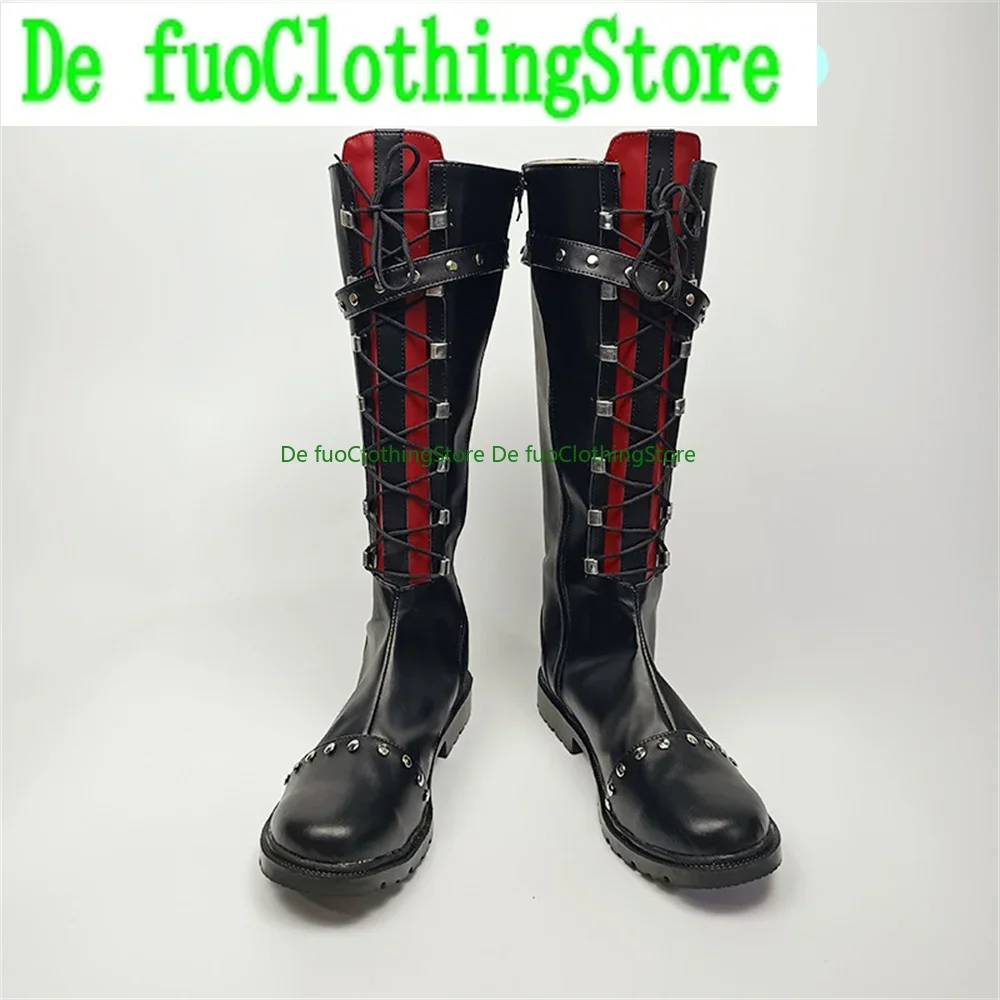 

Ансамбль звезд Сакума Рей Косплей Обувь Сапоги Игра Аниме Хэллоуин Рождество DefuoClothing Магазин обуви