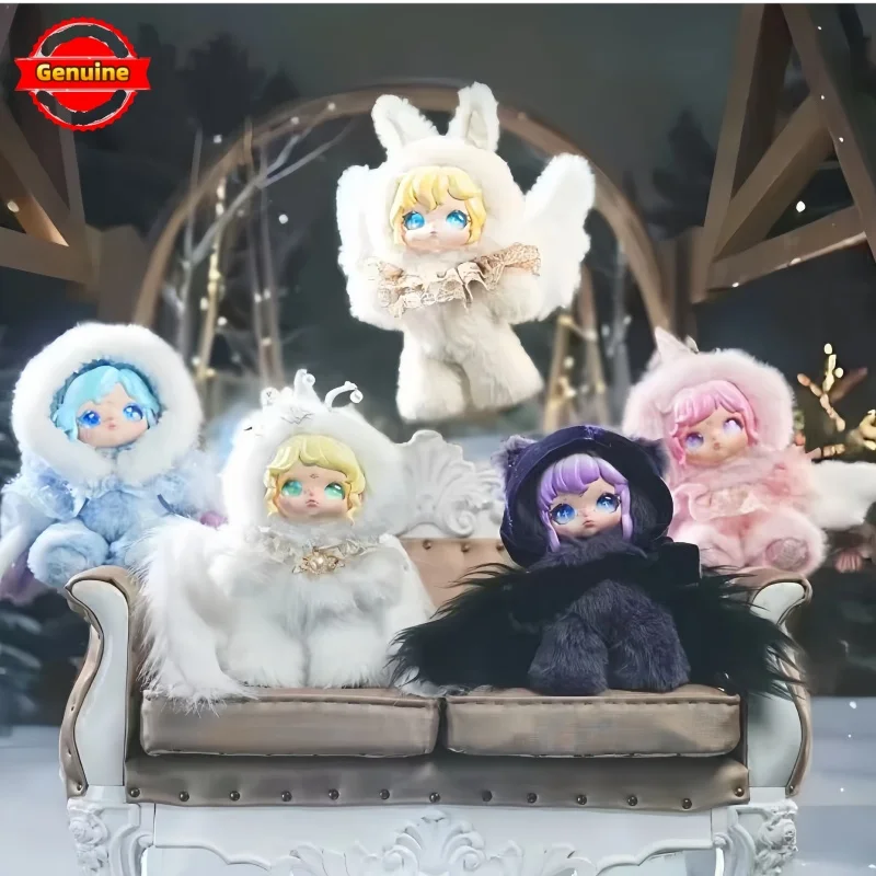 

Original Dumia Aria Whisper Of Snow Traces Series Blind Box Cute Vinyl Plush Doll Action Figure Kawaii Decoration Surprise Gifts