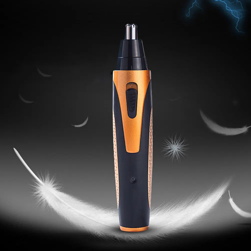 

2 in 1 Nose Hair Trimmer USB Rechargeable Ergonomic Stainless Steel for Nose Ear Eyebrow Hair Removal