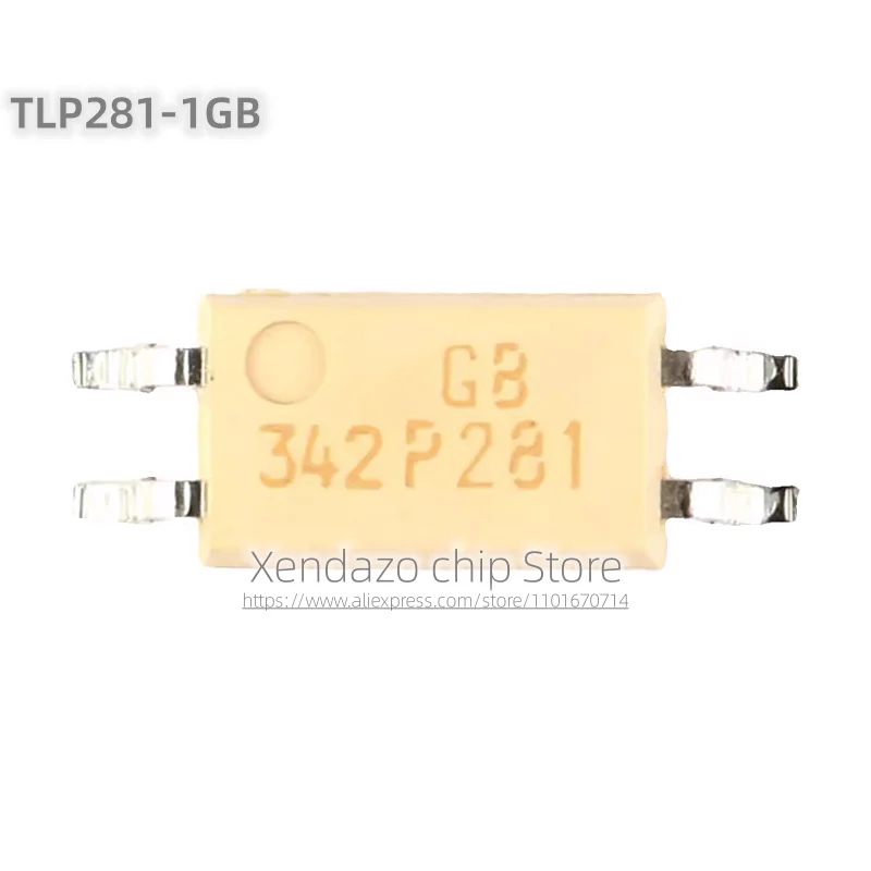 10pcs/lot TLP281-1GB printing P281 SOP-4 package Original genuine Optocoupler chip