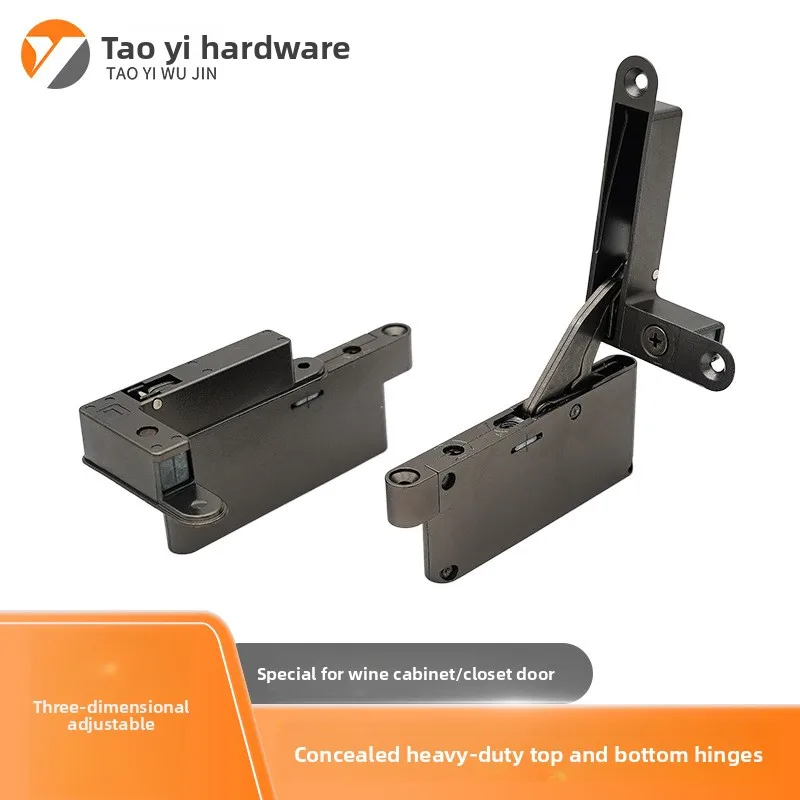 Heavy Duty Concealed Hydraulic Door Hinge Kg Capacity Magnesium Aluminum Alloy Glass Liquor Cabinet Doors Adjustable Furniture