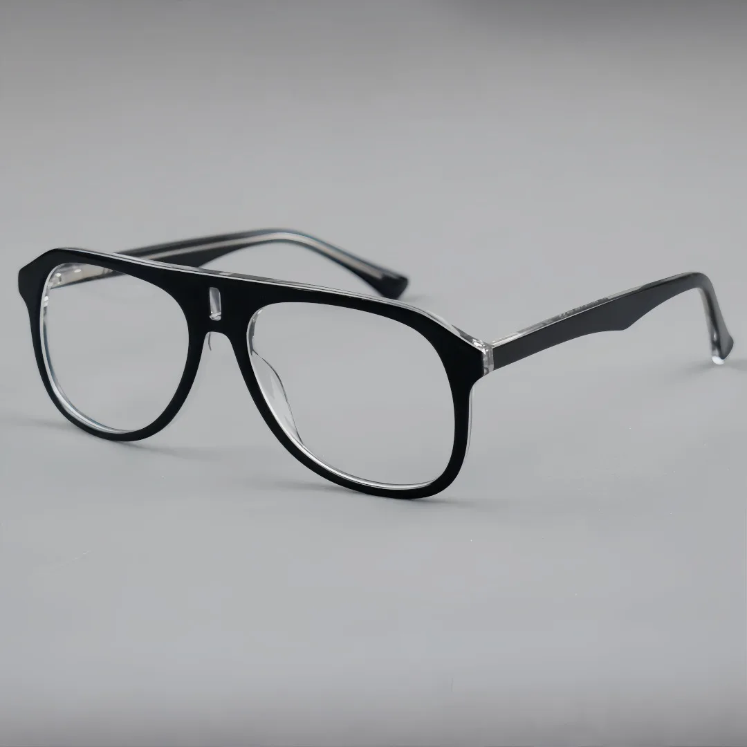 

High Quality Acetate Myopia Glasses Retro Anti Blue Light Reading Glasses For Men Computer Presbyopic Eyeglasses Women Glasses