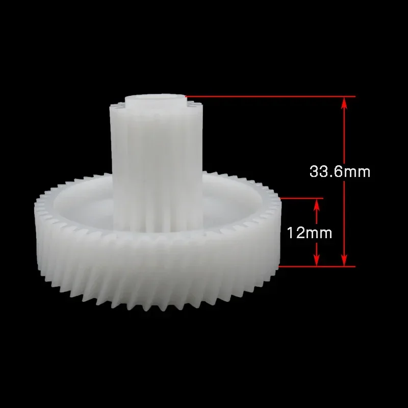 1PCs 100% Meat Grinder Spare Gear Wheel Parts Meat Grinder Plastic Pinion For Scarlett Vitek Panasonic Kitchen Appliance Parts