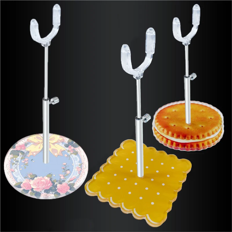 Suporte Ajustável para Bonecas 1/8 e 1/12, Expositor Retrátil com Base em Formato de Cava para Bonecas, Acessórios
