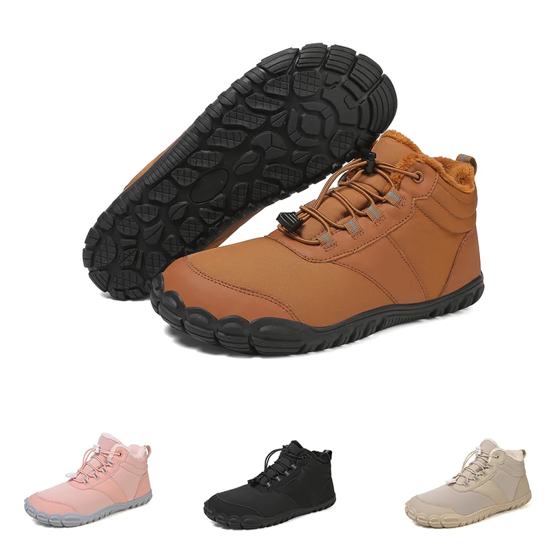 

Зимние флисовые теплые высокие туфли, противоскользящие и износостойкие для улицы, доступны различные цвета, сохраняют тепло в холод