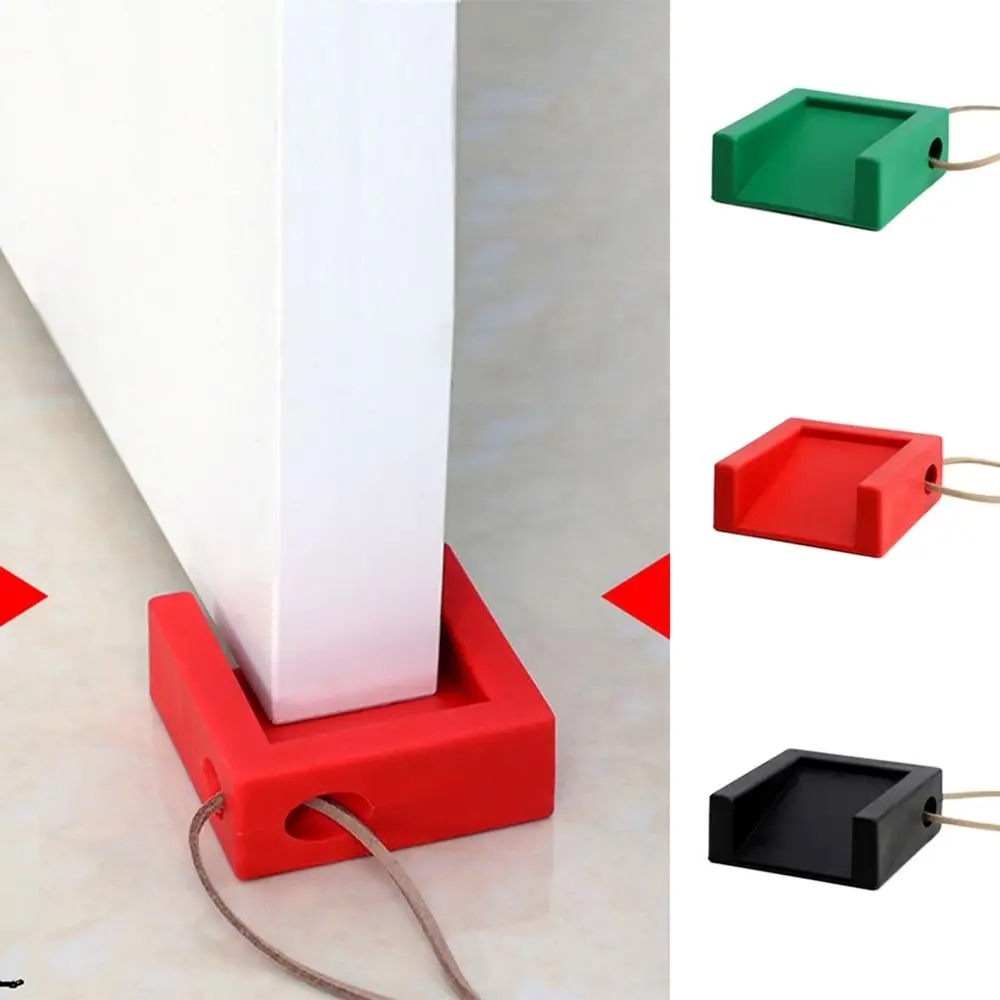 جديد سيليكون الباب سدادة جدار حماة المضادة للتصادم الطابق حامل ذاتية اللصق الباب غرفة نوم