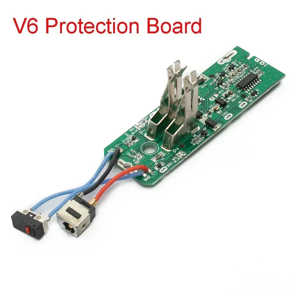 For Dyson V6 V7 Protection Board Voltage Induction 1pc Battery Pack Charging Circuit Board Green For Cordless Vacuum