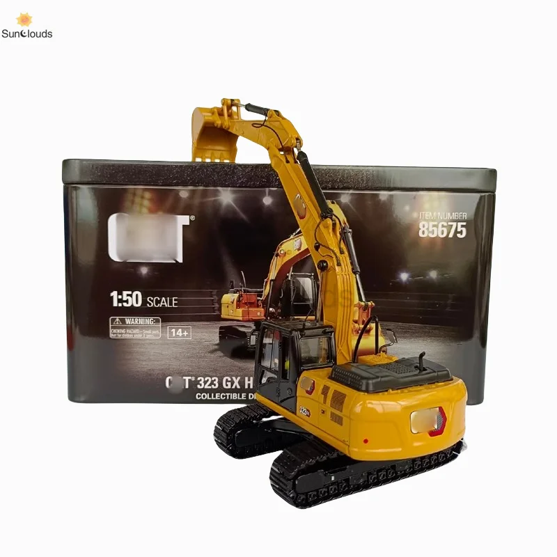 For CATERPILLAR Model Hydraulic Excavator CAT323 GX DM85675 CAT320GX DM85674 Alloy 1:50 Scale