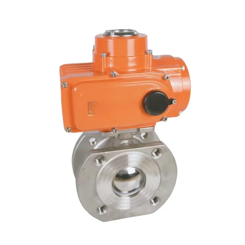 Common 20 series electric actuator plus V - type ball valve