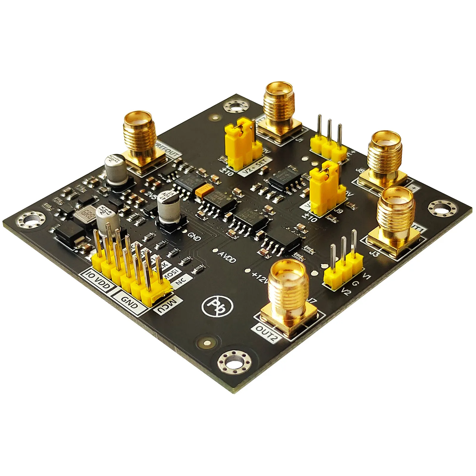 DAC8830IDR Module Dual 16 Bit DAC Module Digital to Analog Converter 0-5V0-10V Positive and Negative 10V