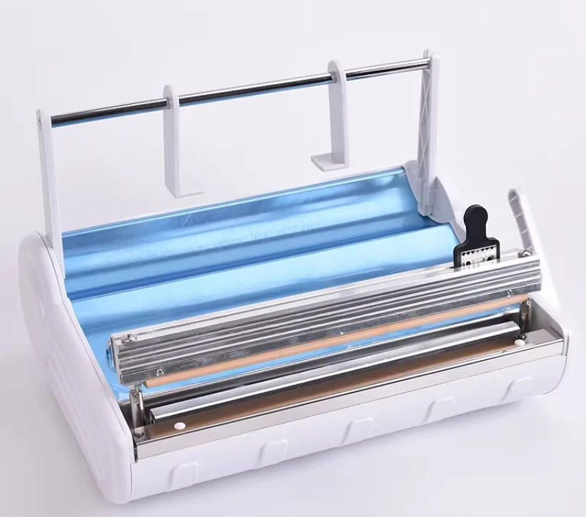Dental Sterilization Bag Sealer with High Temperature Fabric Tape and Blade Handle, Universal Heat Sealing Machine
