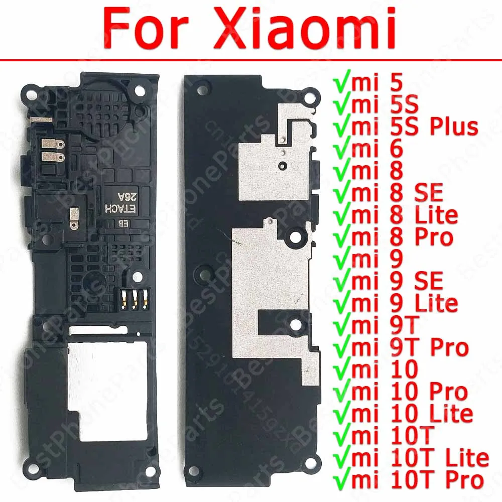 Loudspeaker For Xiaomi Mi 10 Lite 5G 9 SE 8 Explorer 6 5 5S Plus 10T Pro Loud Speaker Buzzer Ringer Board Sound Module