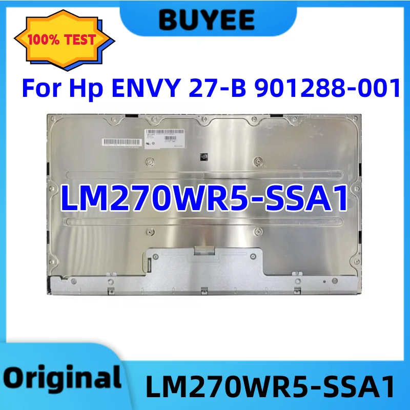 

Original LCD Assembly LM270WR5-SSA1 For Hp ENVY 27-B 27-b000 27-b100 27-b200 All IN One 901288-001 LM270WR5 (SS)(A1) IPS 4K