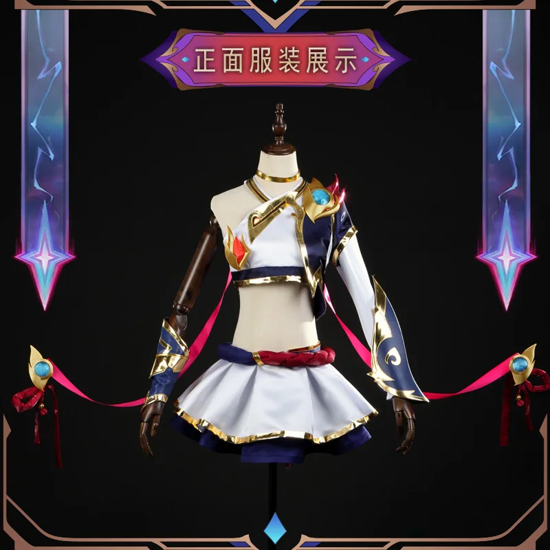 Recién disfraz de Jinx, disfraz de Halloween, Navidad, fiesta de juegos de rol, juego de exposición de cómic, juego de Anime LOL, piel de campeón brillante