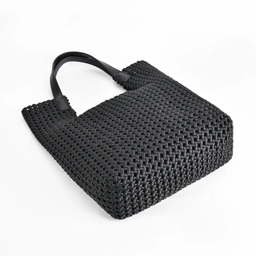 New Hand-Woven Oxford Cloth Women\'S Shoulder Bag With Large Capacity Tote Bag Fashionable Mother Bag Popular Hot Selling