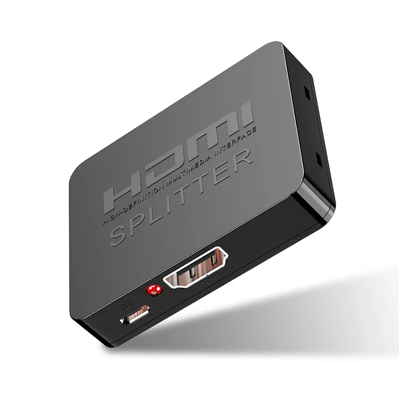 4K HDMI Splitter 1X2สัญญาณ HDMI Switch Splitter 1ใน2 Out กล่องวิดีโอ Distribut สำหรับ dual จอภาพ HDTV DVD PC PS3 Xbox