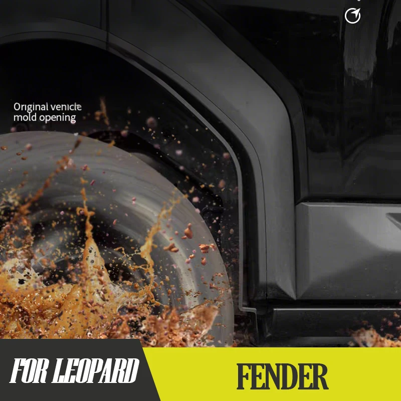 

No-Drill Rear Wheel Inner Fender Mudguard for Formula Leopard 5 Practical Mud Protection Accessory