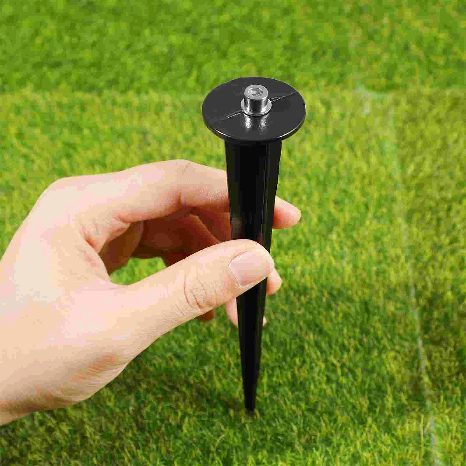 1 Pcs Outdoor Ground Lawn Lamp Ground Spike Rustproof Weatherproof LED for Floodlight Garden Lawn Decorative Stake for Most