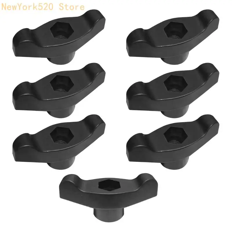 

N84C 7pcs Multipurpose Replacements Knob Wing Universal Knobs Sturdy Yard Machines Parts for Outdoor Power Equipment
