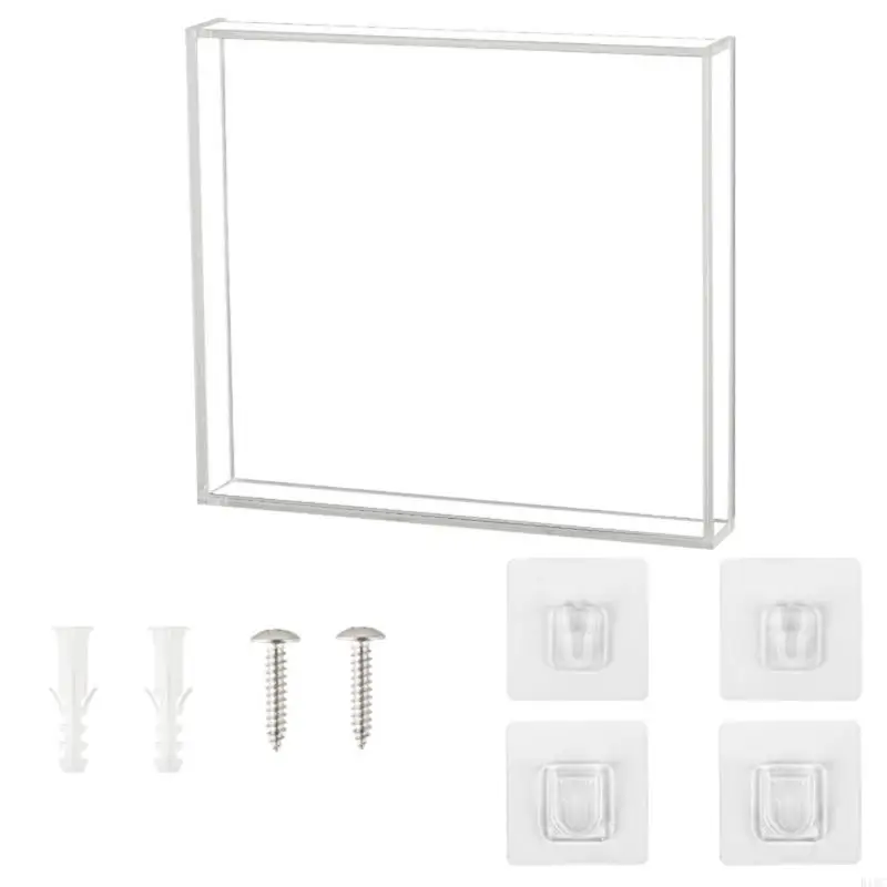 Acrylic CDs Holder CDs Display Rack CDs Storage Box CDs Record Storage Stand 