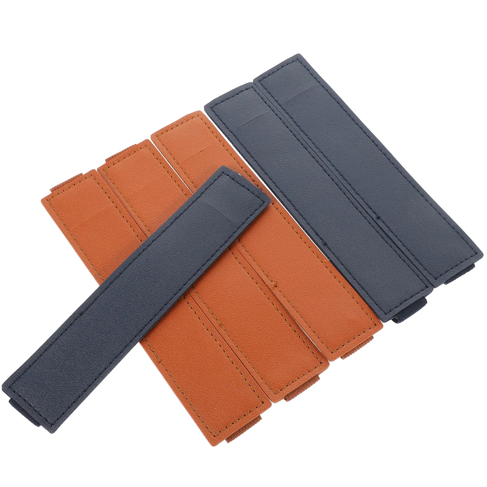 

6 Pcs Pen Case Elastic Band Capacitive Pen Holder Notebook Journal Storage Bag Black Brown 3 Each Practical