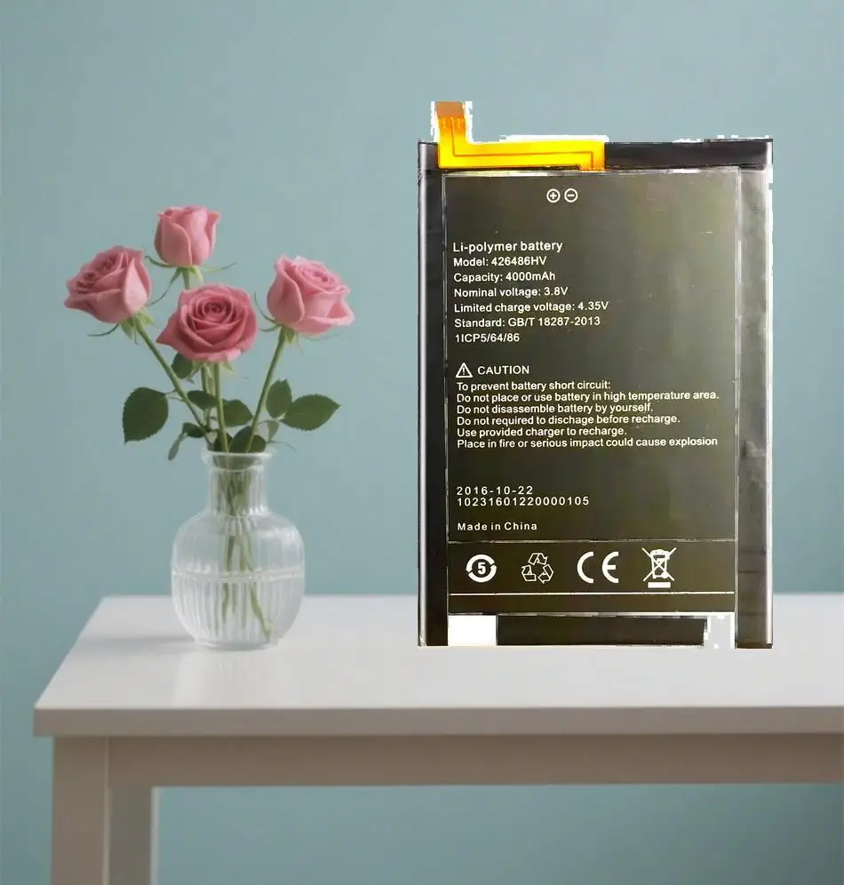 

Хорошая низкотемпературная батарея для Umi Plus E, долговечный аккумулятор мобильного телефона 4000 мАч 426486HV
